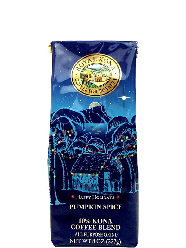 Royal Kona Coffee Pumpkin Spice Tropical Taste Co.
